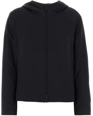 Herno Hooded Jacket - Black