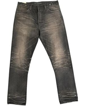 Mastercraft Union Edo Straight-Leg Jeans - Grey