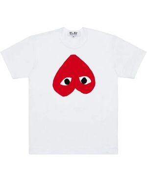 COMME DES GARÇONS PLAY Cotton T-Shirt - Red