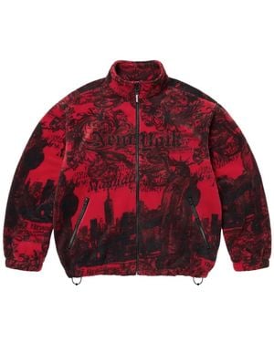 Supreme Fleece Jacket - Red