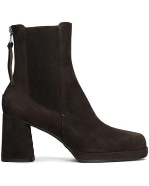 Mara Bini 80Mm Suede Boots - Black