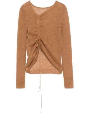 Cecilie Bahnsen Ussi Jumper - Brown