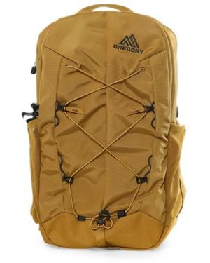 Gregory Bungee-Cord Logo-Print Backpack - Metallic