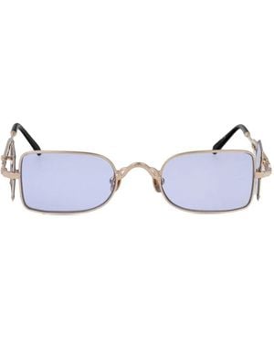 Matsuda Gafas de sol con montura rectangular - Azul