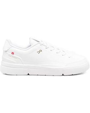 On Shoes Lace-Up Trainers - White
