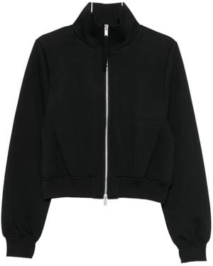 Thom Krom High-Neck Zip-Up Jacket - Black