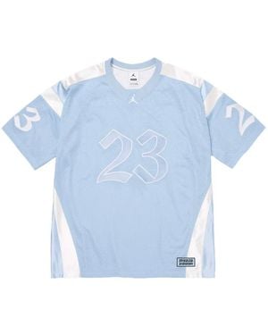 Supreme X Jordan Warm Up Mesh Jersey - Blue