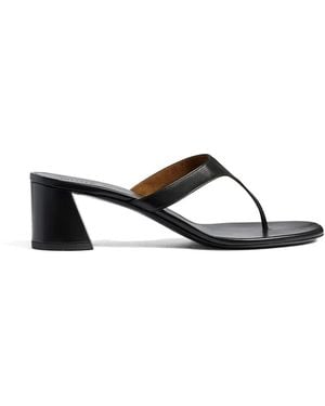 KHAITE Sandalias Con Tira En T - Blanco