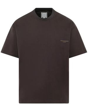 WOOYOUNGMI Forest-Print T-Shirt - Brown