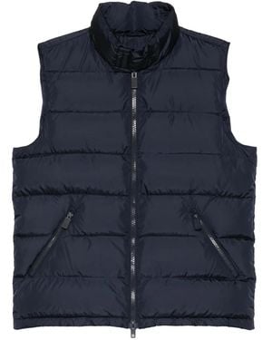 Aspesi Quilted Gilet - Blue