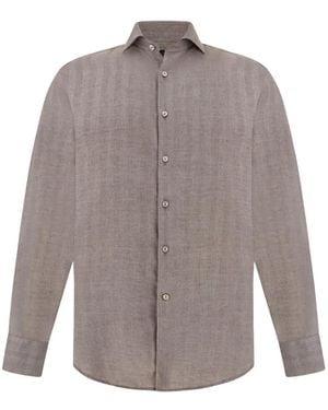 Paul & Shark X-Soft Twill Shirt - Grey