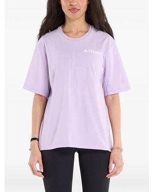 adidas Terrex Multi T-Shirt - Purple