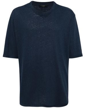 IRO Drop-Shoulder Jersey T-Shirt - Blue