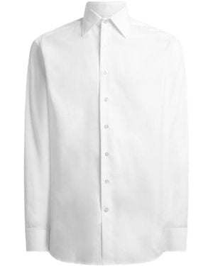 Etro Fil Coupé Paisley Shirt - White