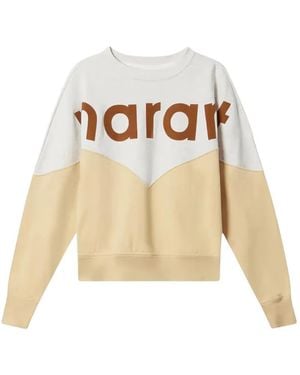 Isabel Marant Houston カラーブロック スウェットシャツ - ホワイト