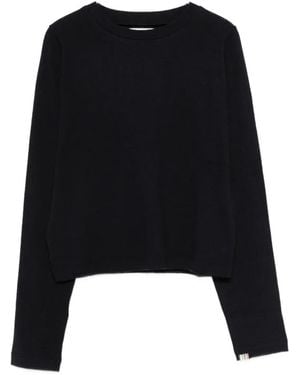 Extreme Cashmere Lisa Long-Sleeve T-Shirt - Black
