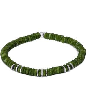 Tateossian Positano Beaded Bracelet - Green