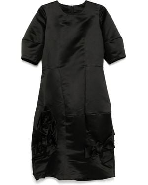 Comme des Garçons Bow-Detail Dress - Black