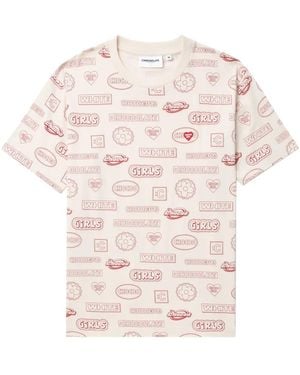Chocoolate Graphic-Print T-Shirt - Pink