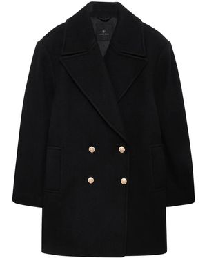 Anine Bing Chaquetón Glenn - Negro