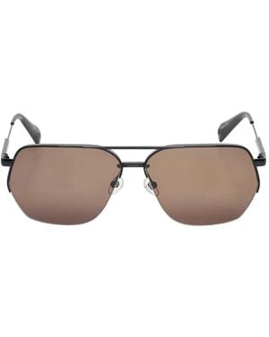 Jacquemus Double-Bridge Sunglasses - Black