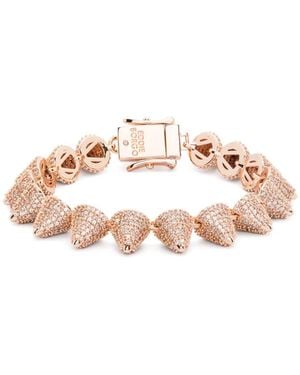 Eddie Borgo Pavé Cone Bracelet - Pink