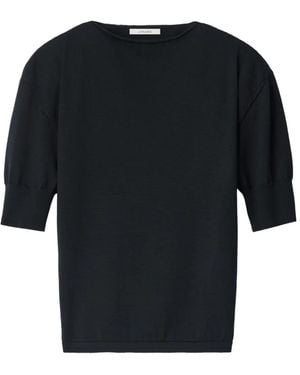 Lemaire Short-Sleeve Jumper - Black