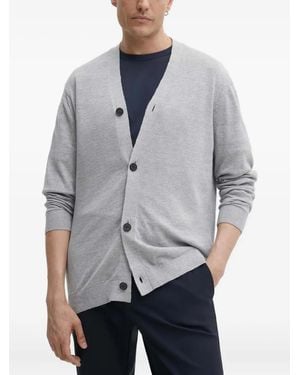 Theory Vest Met Knopen - Grijs