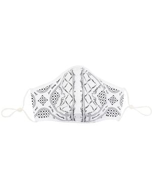 3.1 Phillip Lim Bandana Mask - White