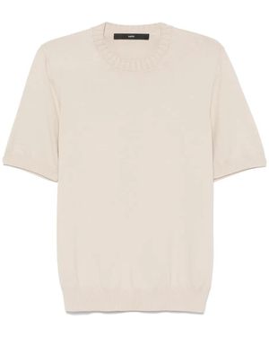 SAPIO ファインニット Tシャツ - ホワイト