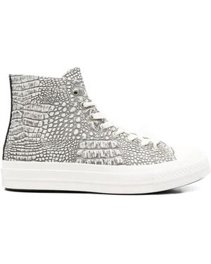 Converse Chuck Taylor All Star Lizard-Effect Trainers - White