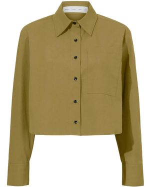 Proenza Schouler Alma Shirt - Green