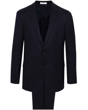 Boglioli Twill Virgin-Wool Suit - Blue