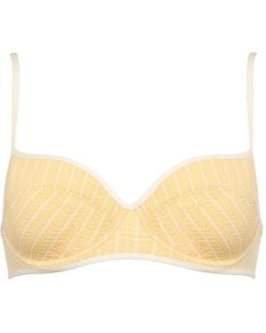 Eres Sujetador De Bikini Coconut A Rayas - Neutro