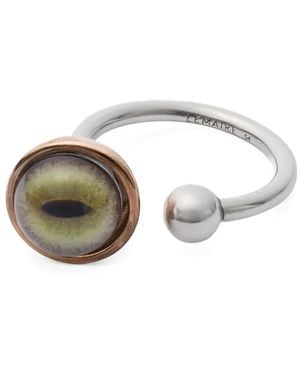 Lemaire Cay Eye Ring - Wit