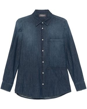 Lorena Antoniazzi Denim Shirt - Blue