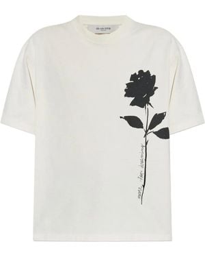 Golden Goose プリント Tシャツ - ホワイト