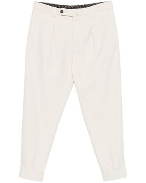 Berwich Chiaia Gd Pleated Trousers - White