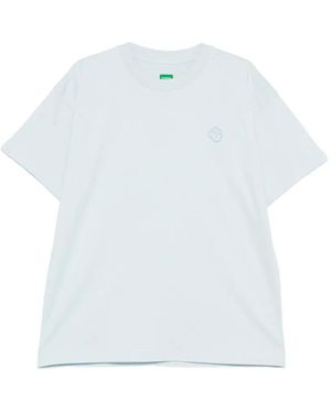 flâneur Logo-Patch T-Shirt - White