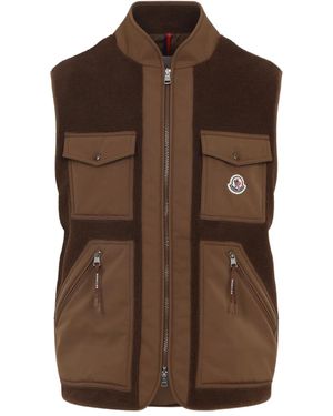 Moncler Gilet - Brown