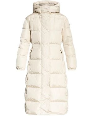 Moncler Chamer フーデッド キルティングコート - ナチュラル