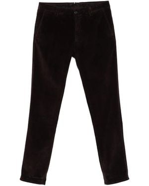 Incotex Corduroy Pants - Black