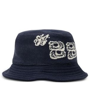 Honor The Gift Jacquard Bucket Hat - Blue