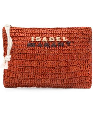 Isabel Marant Praia Clutch - Rot