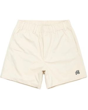 Malbon Golf Scooter Coolcore Elasticated Shorts - Natural
