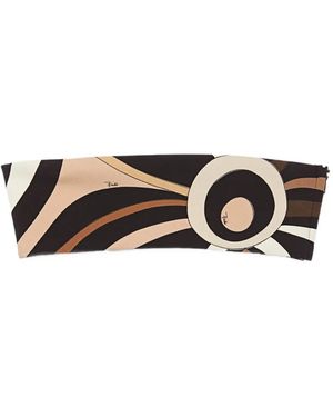 PUCCI Marmo-Print Bandeau Top - White