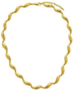 Missoma Savi Signature Necklace - Metallic