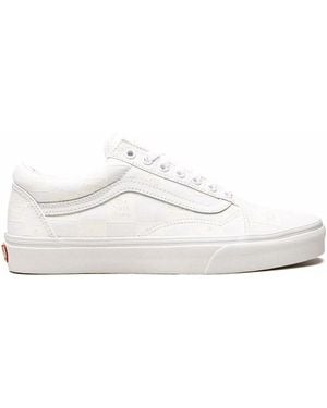 Vans Sneakers Old Skool Platform Checkerboard - Bianco