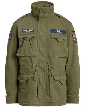 Polo Ralph Lauren Patch-Embellished Field Jacket - Green