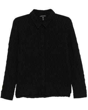 Eileen Fisher Camisa con efecto cloqué - Negro